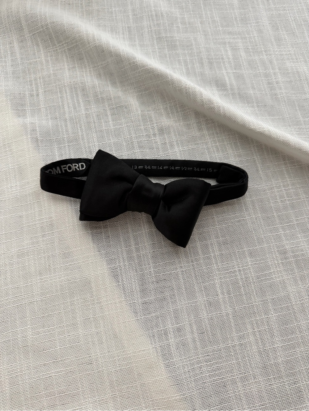 Tom Ford Black Bow Tie for Men